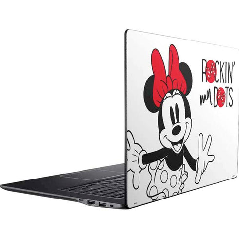 Disney Minnie Mouse Rockin My Dots Ativ Book 9 (15.6in 2014) Skin